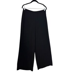 Mango Classic Black Super Wide-Leg Pants